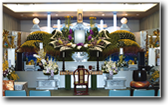 生花祭壇（典礼ホール）
